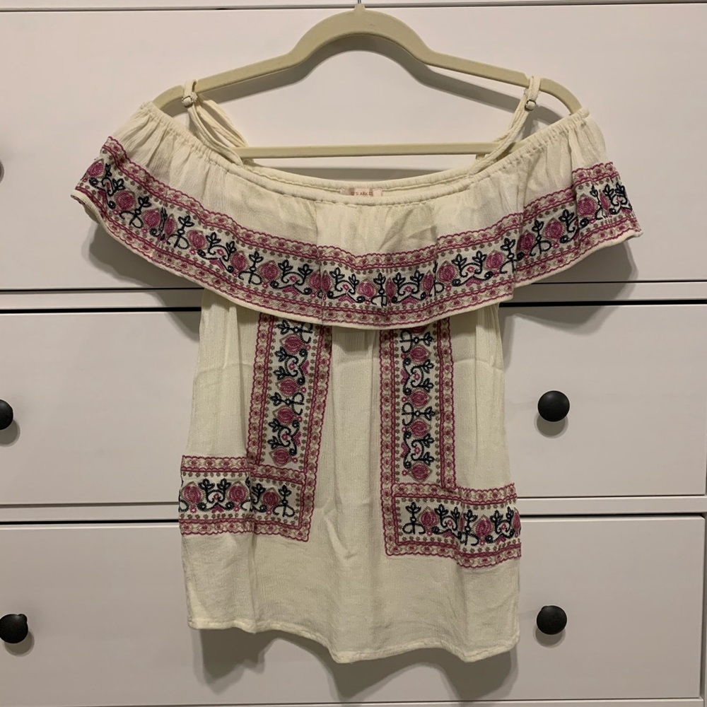 Off the shoulder top